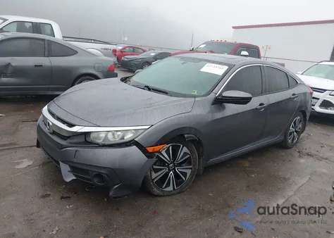 2016 Honda Civic Ex-L из США, поврежденный, VIN 19XFC1F72GE005715